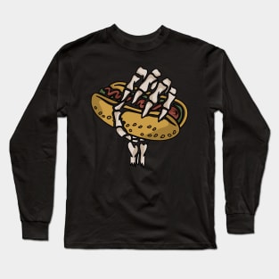 Taco and skull Long Sleeve T-Shirt